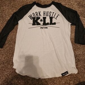 Flag nor fail 3/4 sleeve shirt